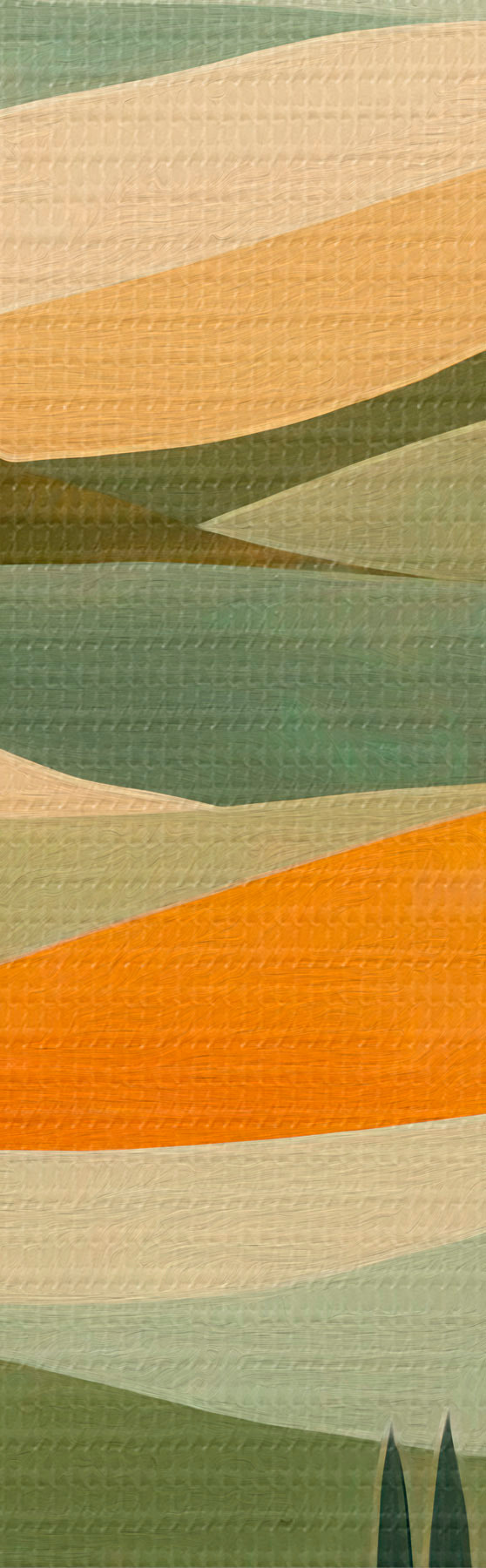 Tableau Collines colorées s51057