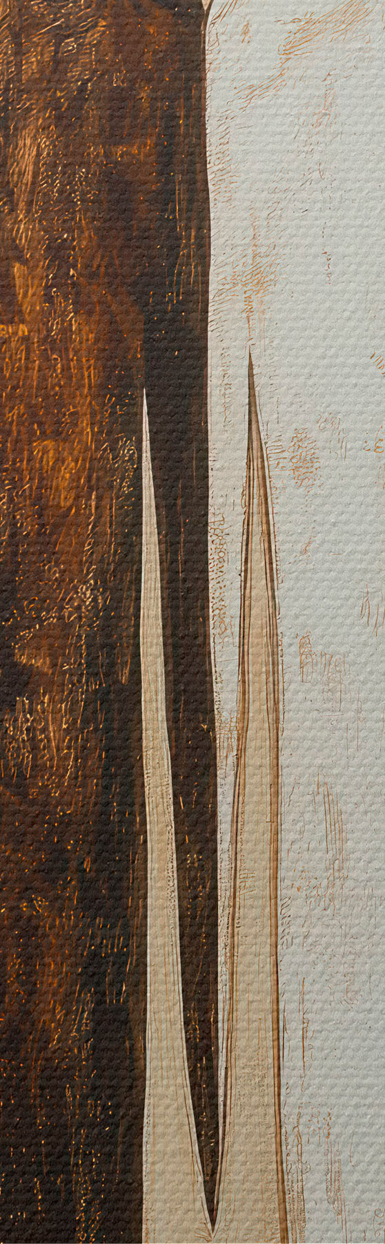 Tableau Silhouettes abstraites s51059