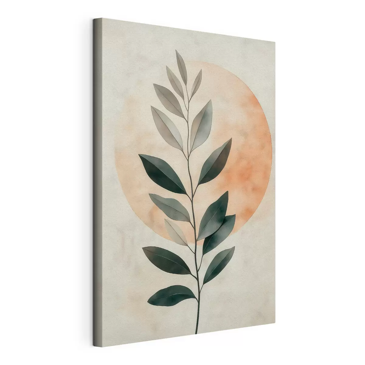 Tableau Une branche avec des feuilles s51060