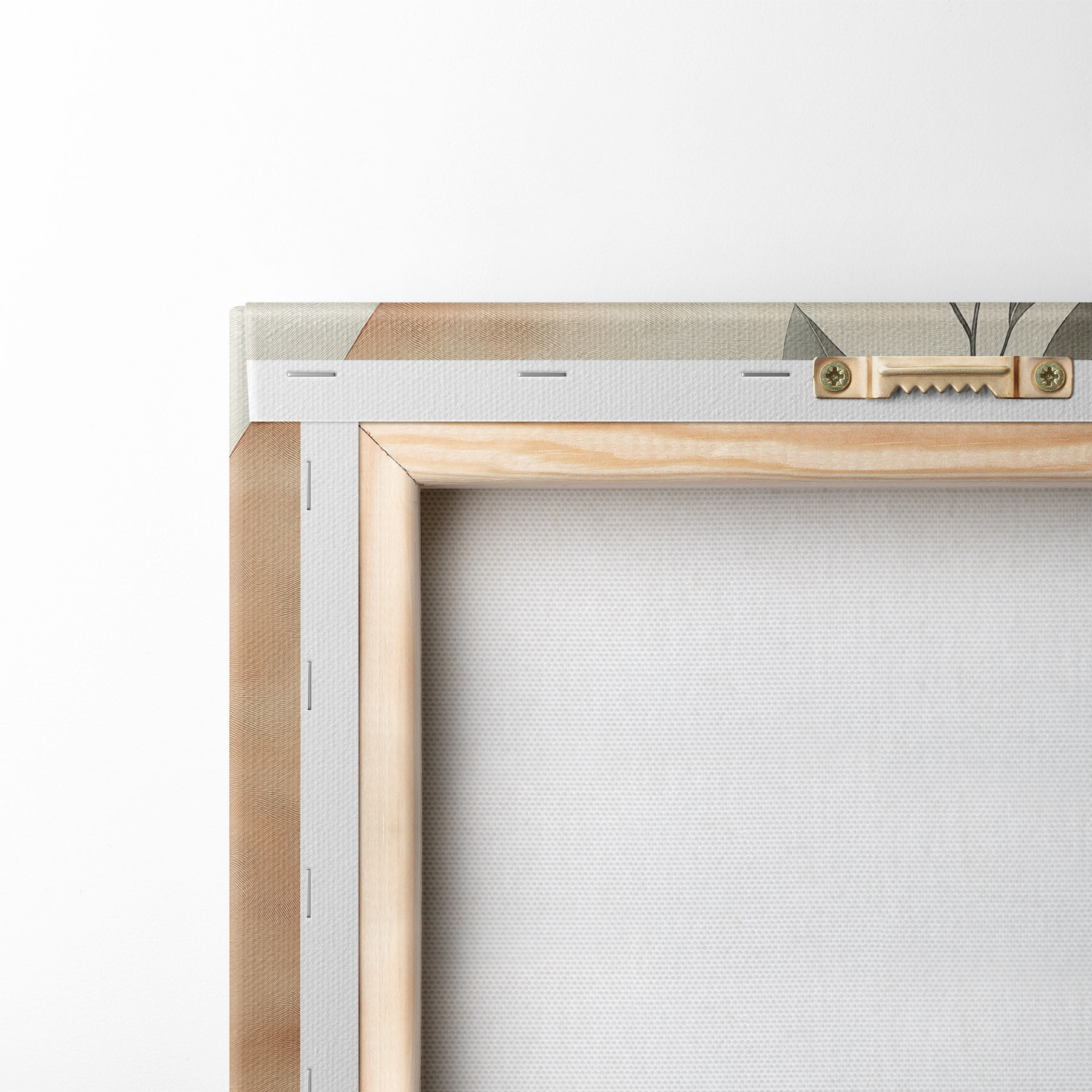 Tableau Une branche avec des feuilles s51060