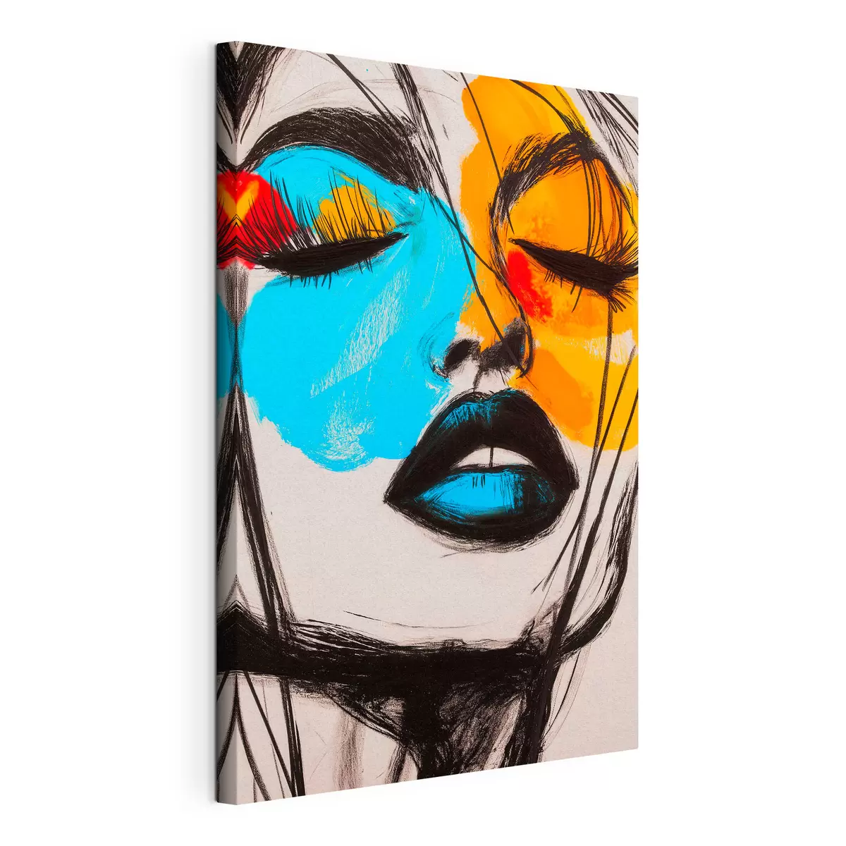 Tableau Visages peints s51066