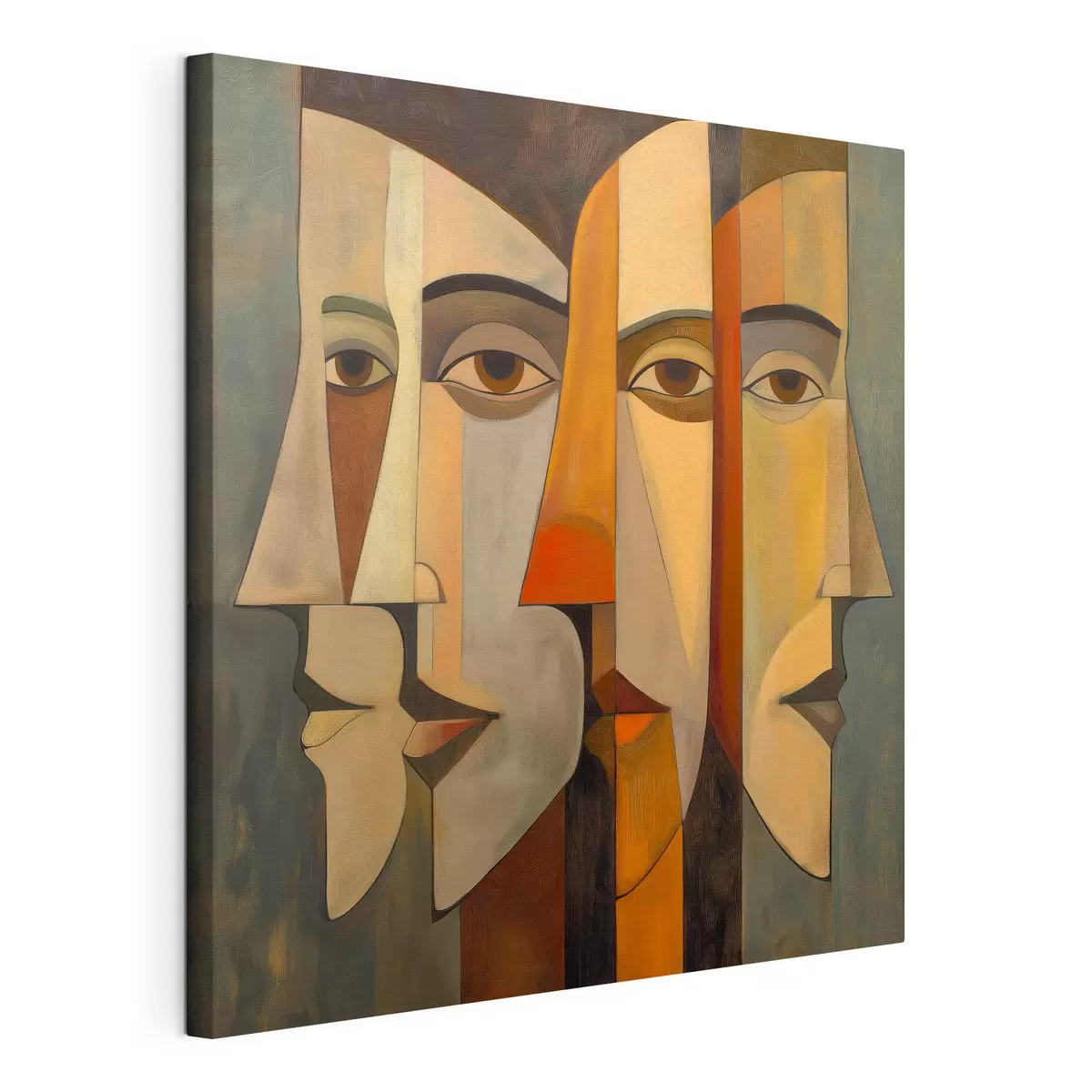 Tableau Visages abstraits s51067