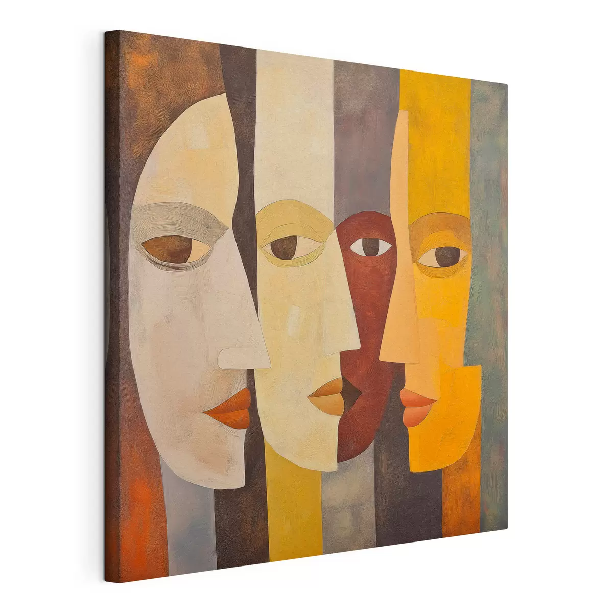 Tableau Visages abstraits s51068