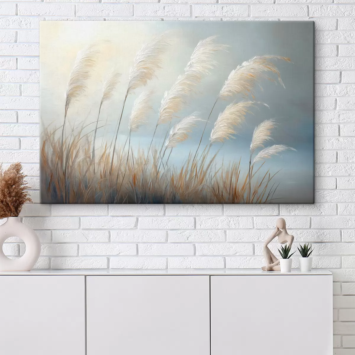 Tableau Roseaux s51071