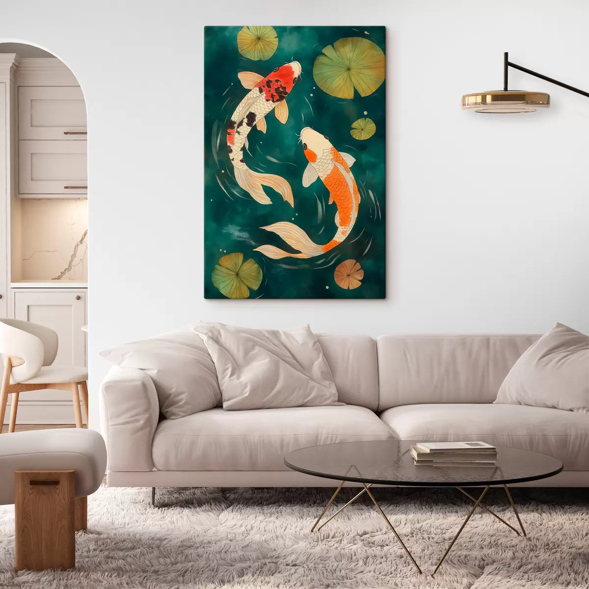 Tableau Koi d'Orient s51076