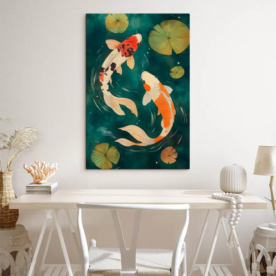 Tableau Koi d'Orient s51076