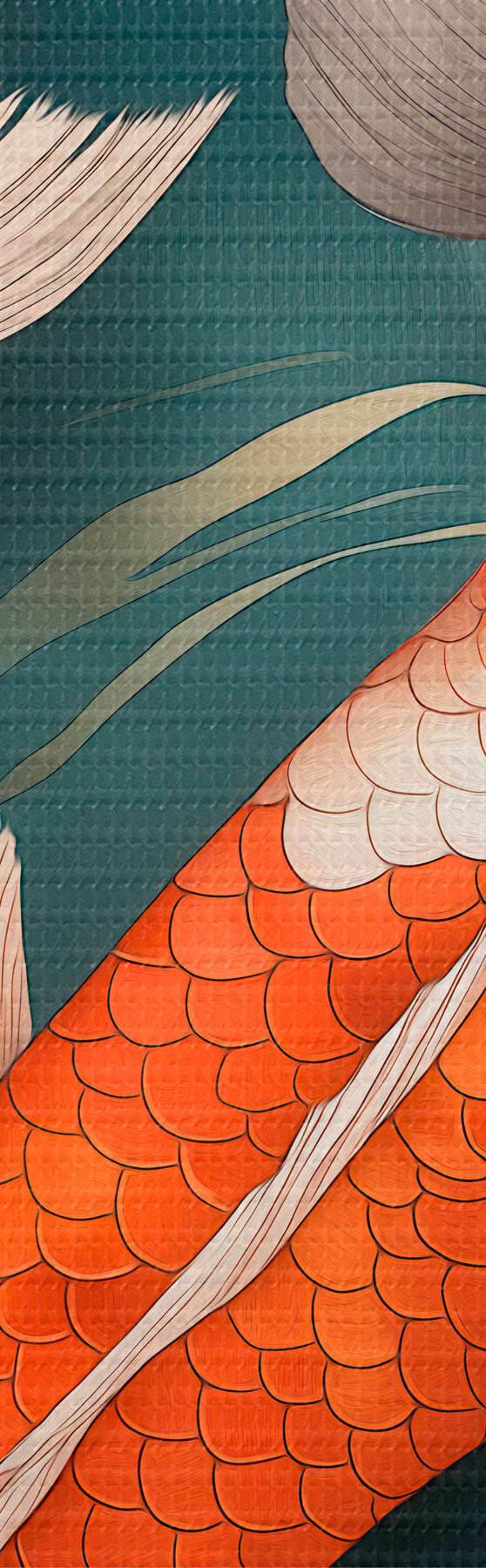 Tableau Koi d'Orient s51077