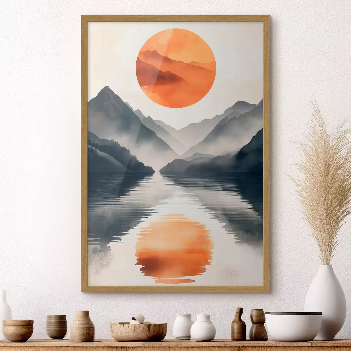 Poster Coucher de soleil f51054