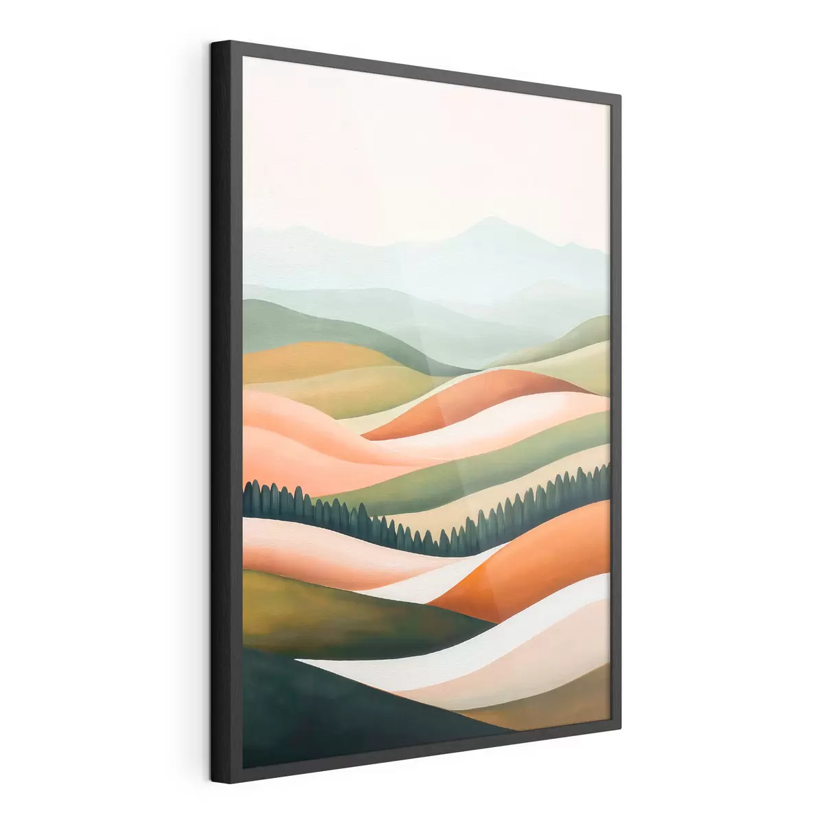 Poster Collines colorées f51056