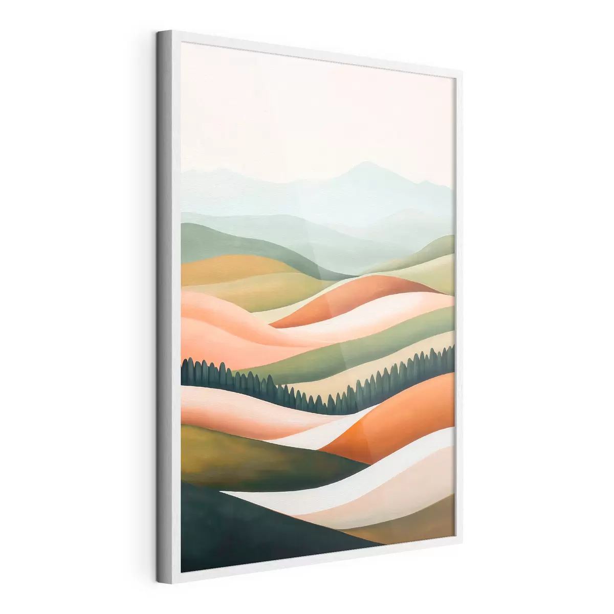 Poster Collines colorées f51056