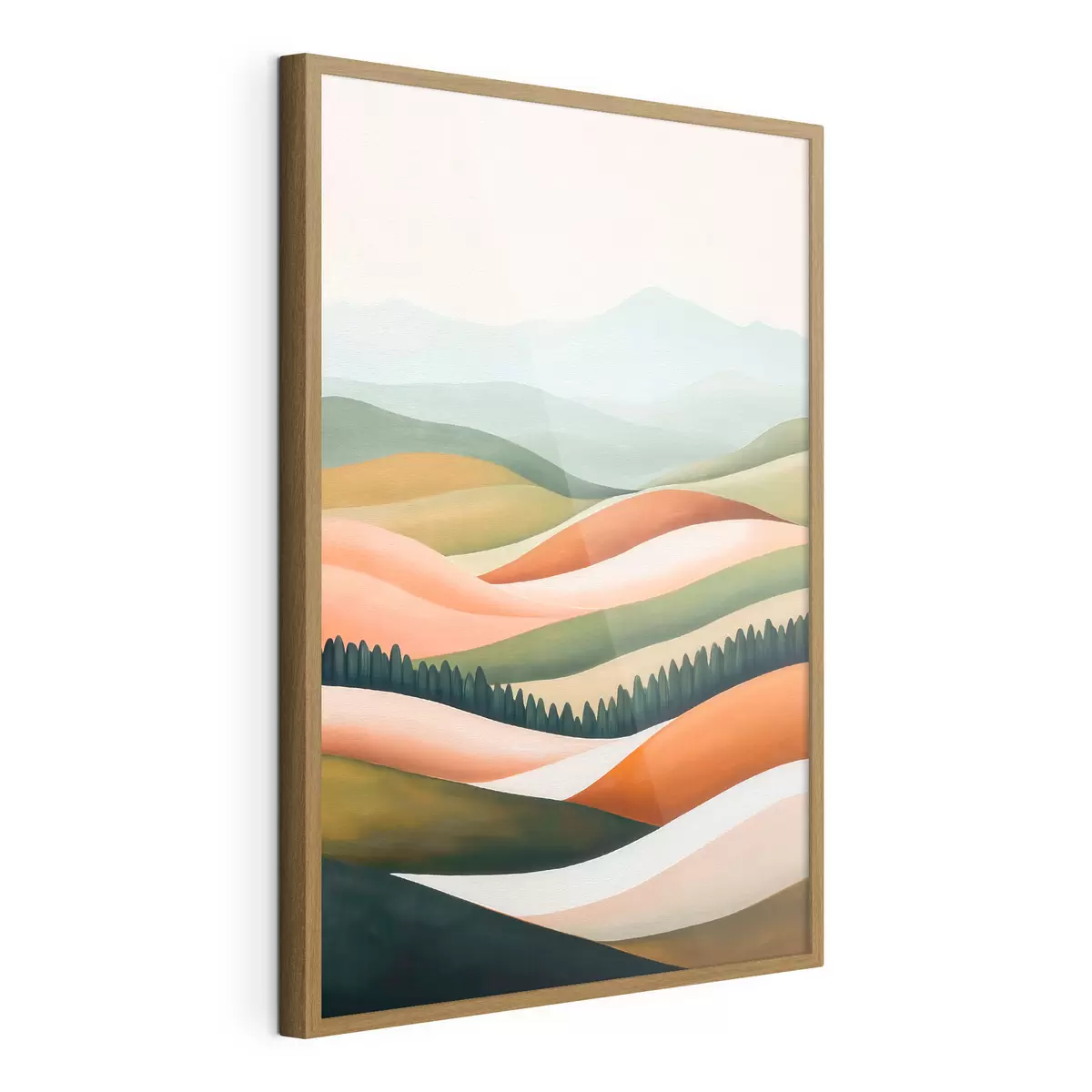 Poster Collines colorées f51056
