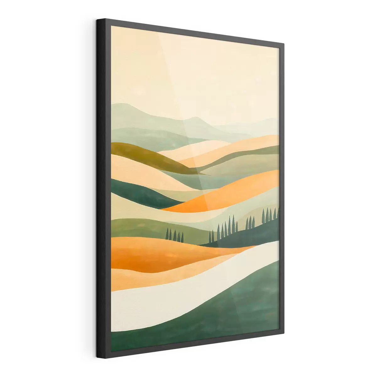 Poster Collines colorées f51057