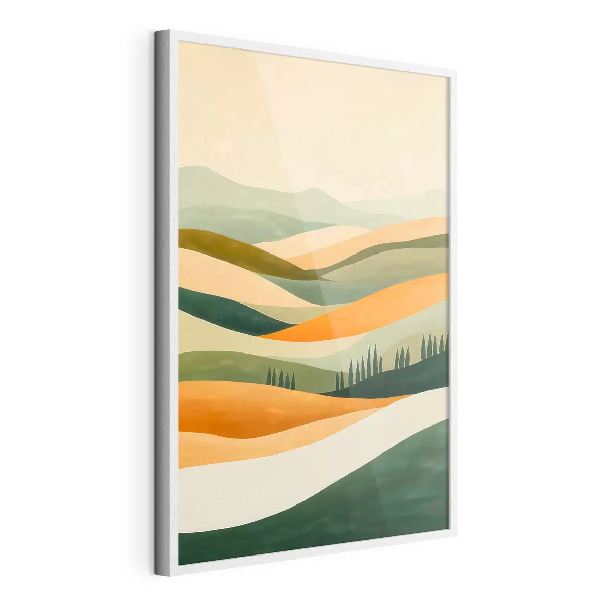 Poster Collines colorées f51057