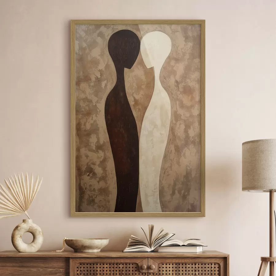 Papier peint Silhouettes abstraites f51058