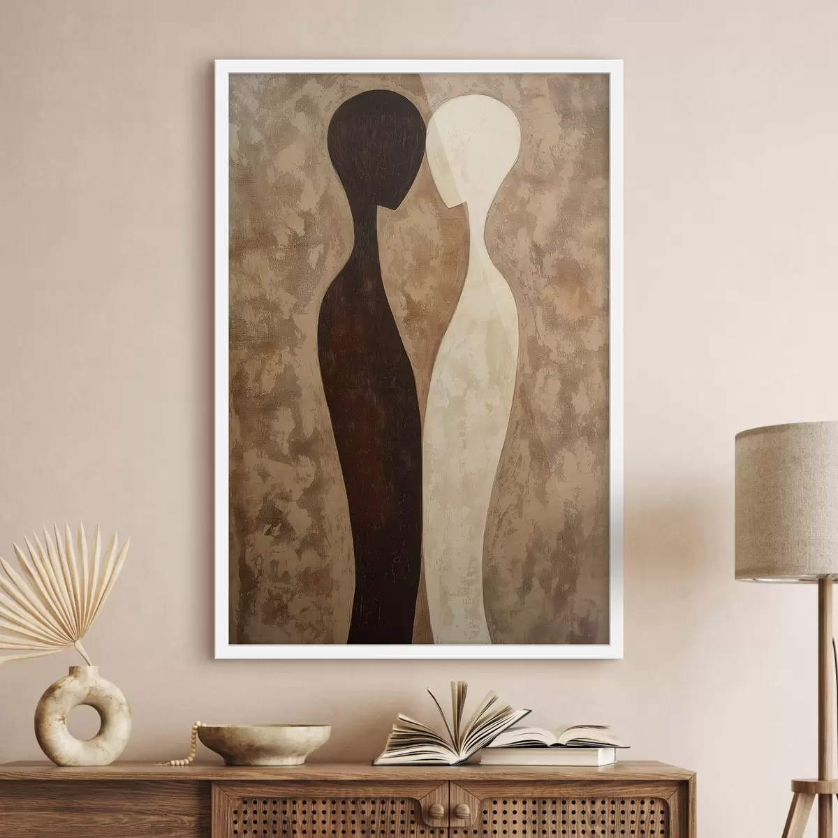 Poster Silhouettes abstraites f51058