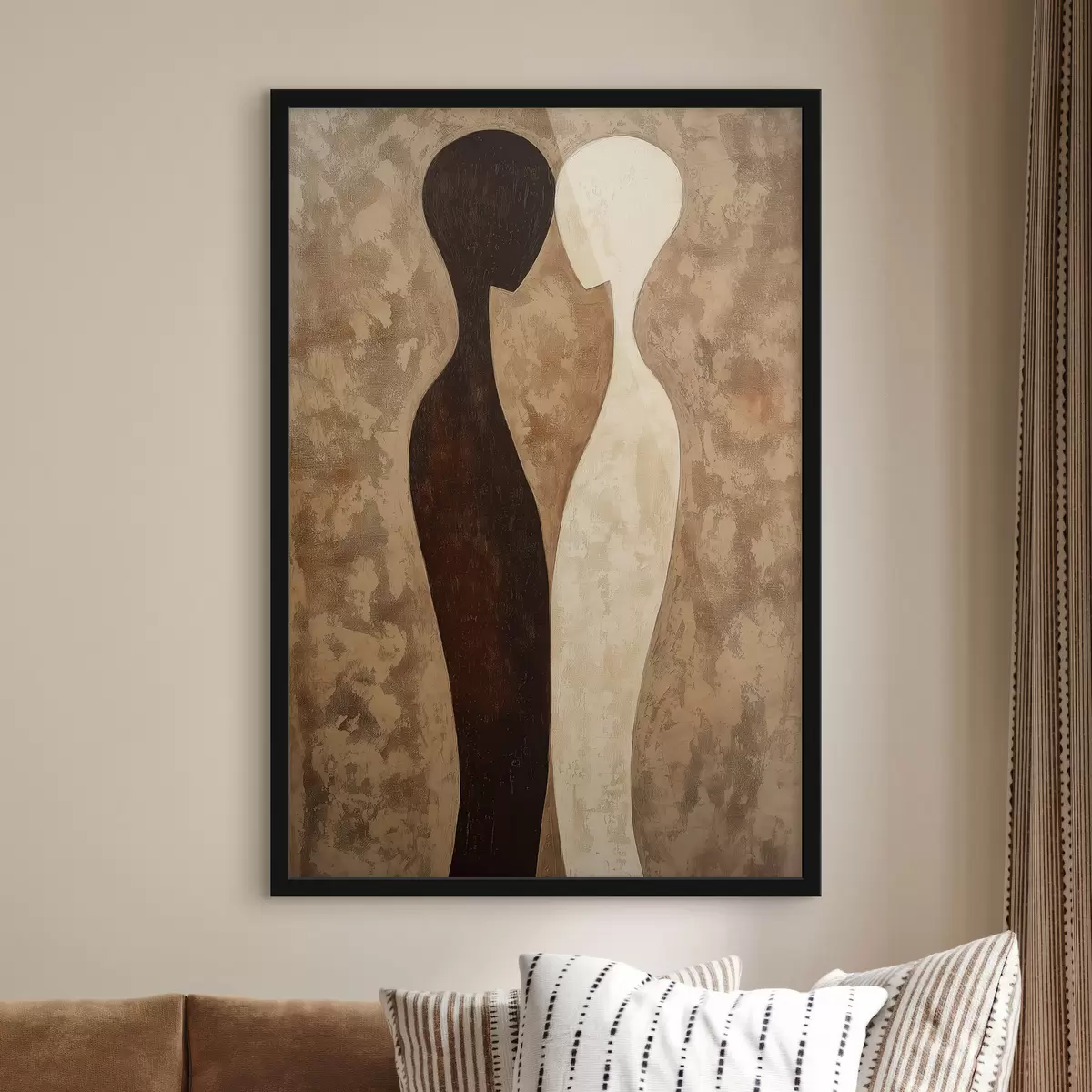 Poster Silhouettes abstraites f51058