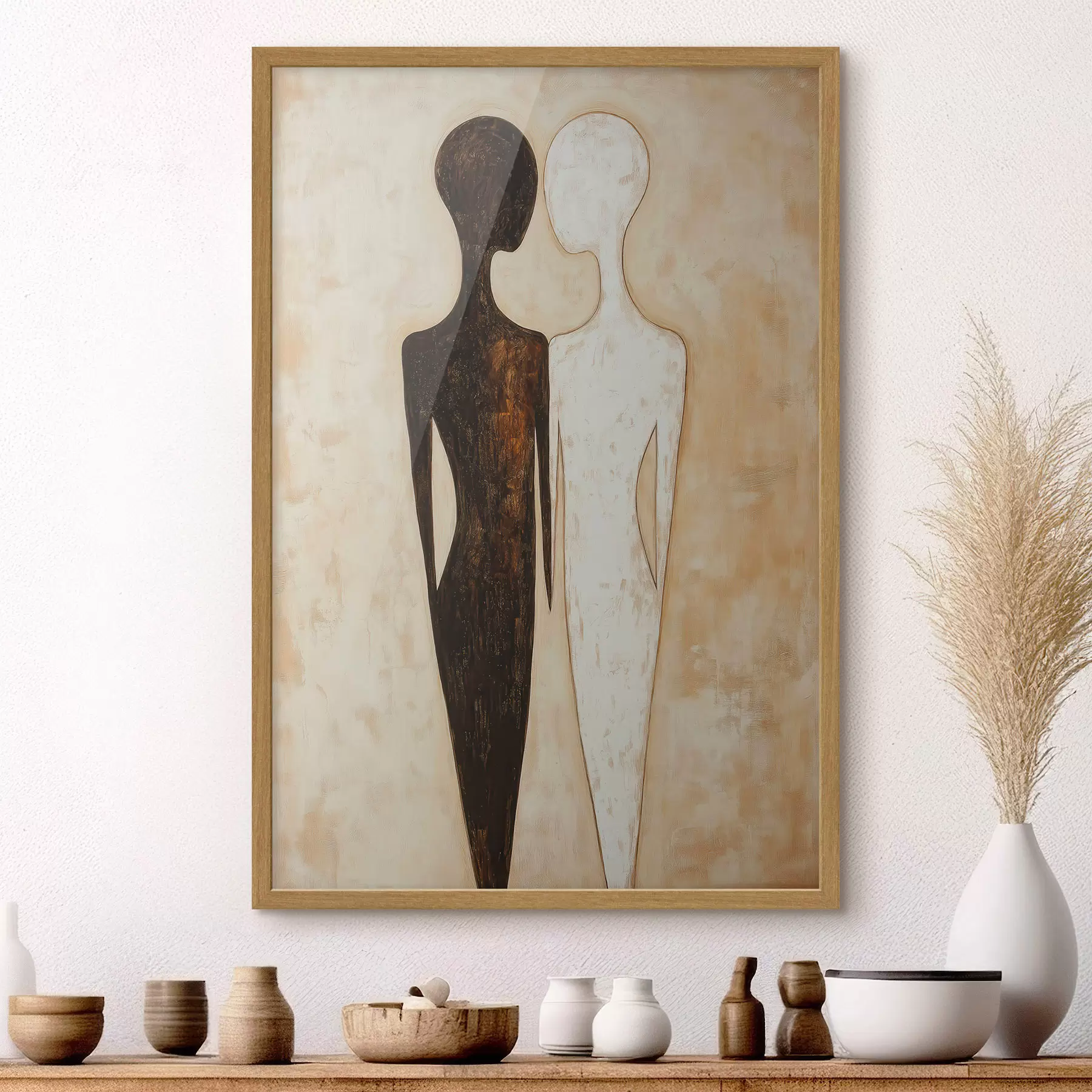 Papier peint Silhouettes abstraites f51059