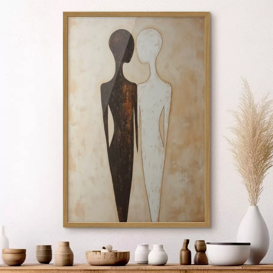 Papier peint Silhouettes abstraites f51059