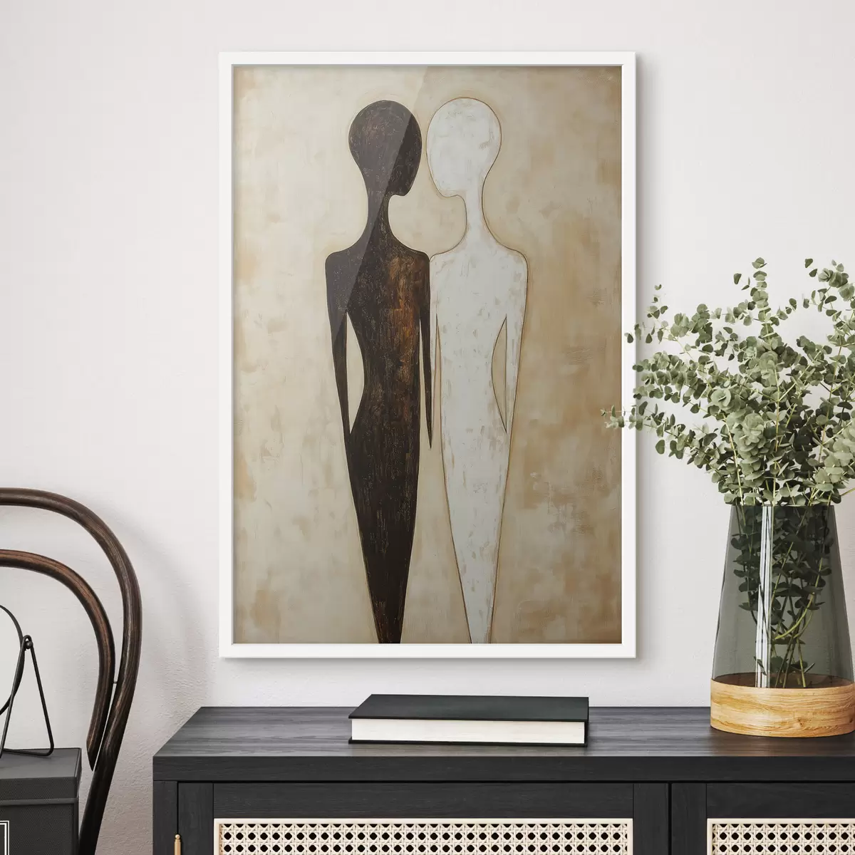 Poster Silhouettes abstraites f51059