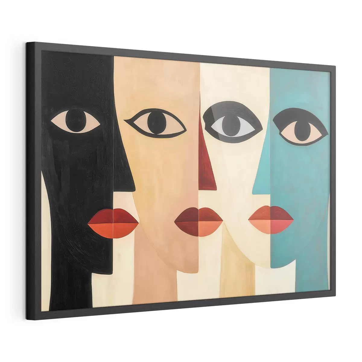 Poster Visages abstraits f51063