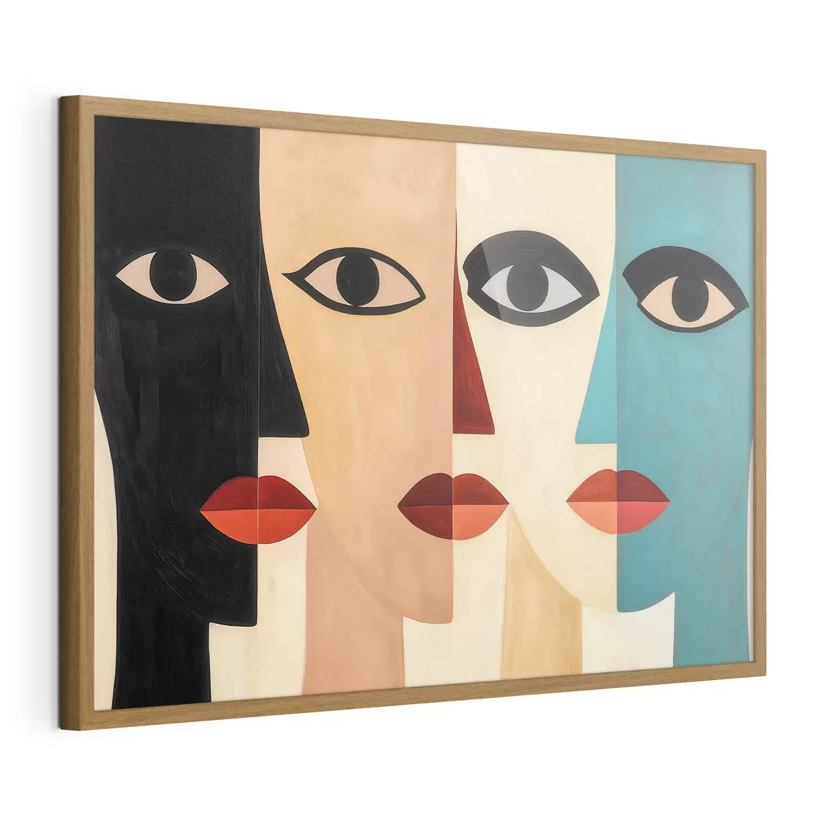Poster Visages abstraits f51063