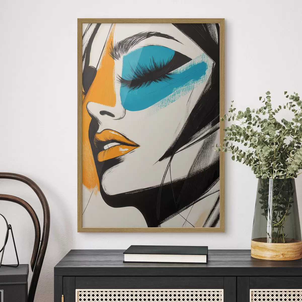 Poster Visages peints f51065