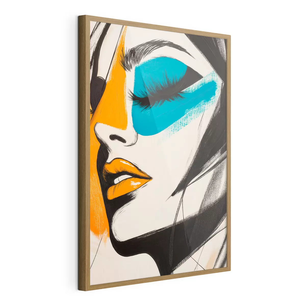 Poster Visages peints f51065