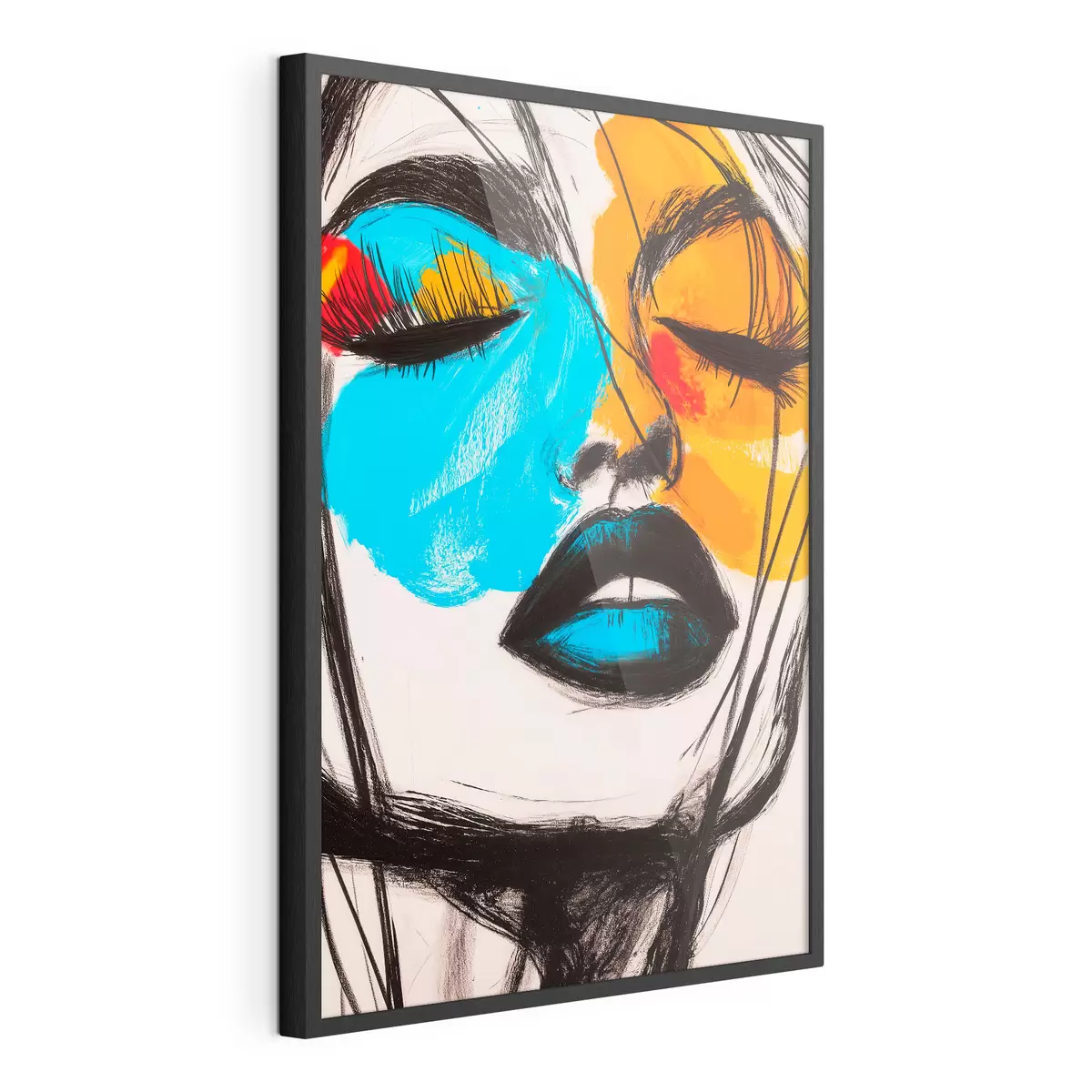 Poster Visages peints f51066