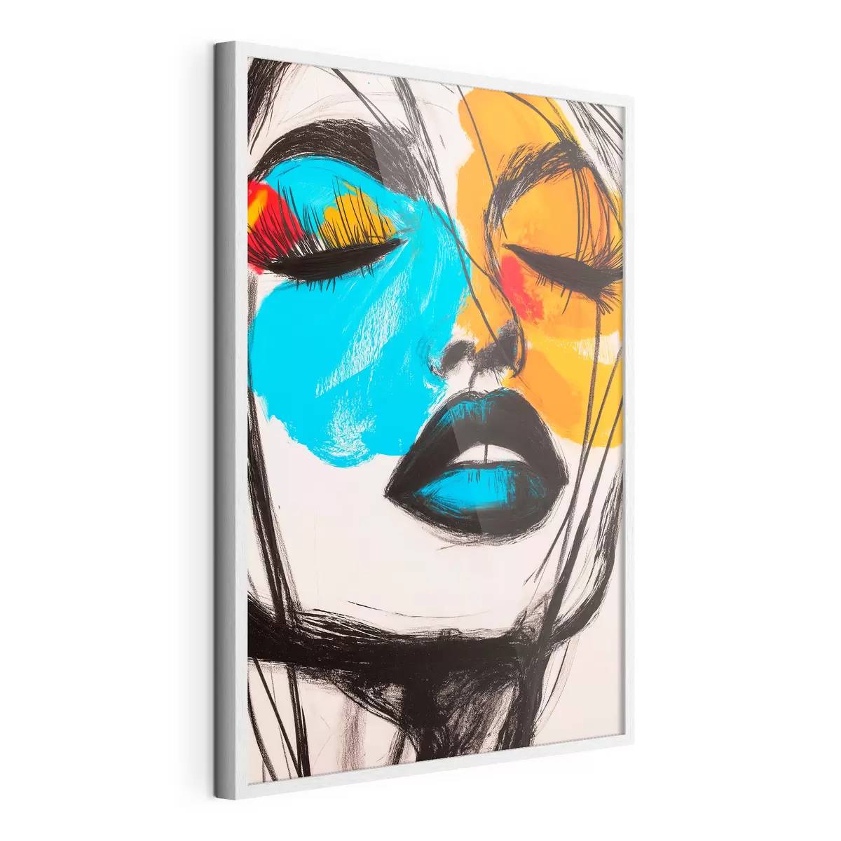 Poster Visages peints f51066