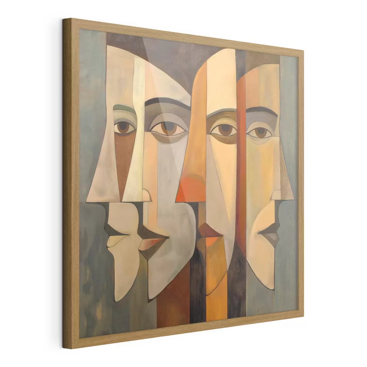 Poster Visages abstraits f51067