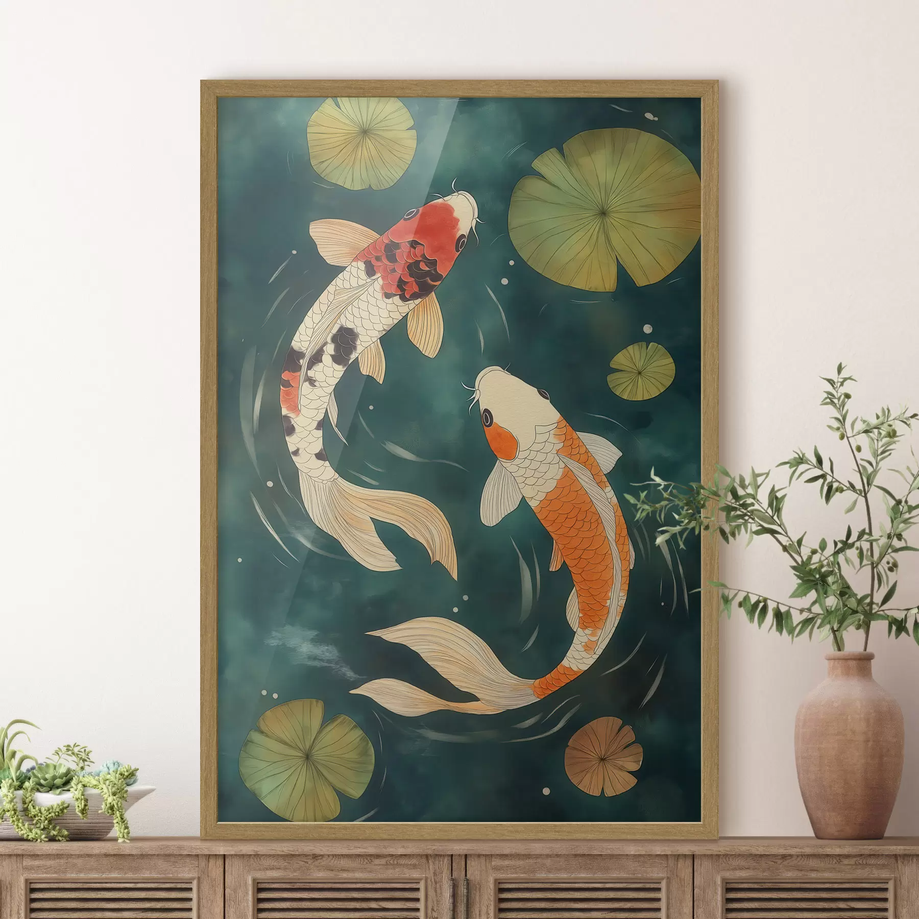 Papier peint Koi d'Orient f51076