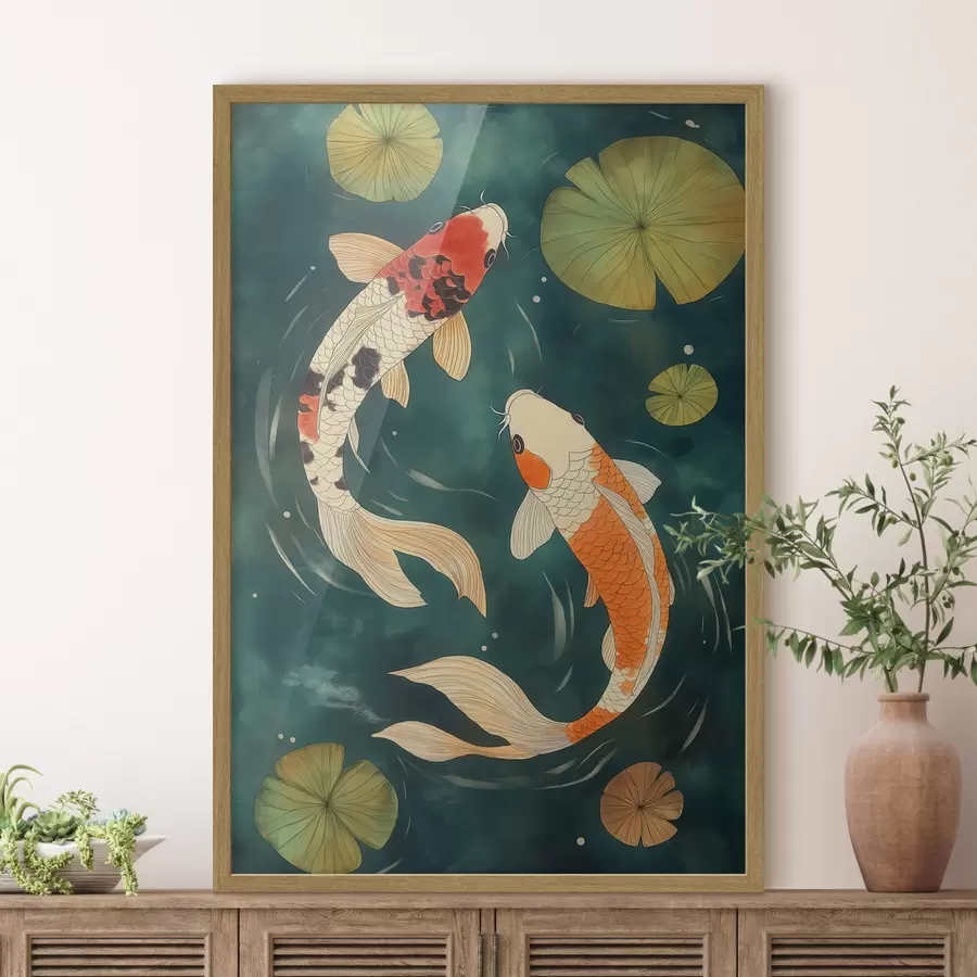 Papier peint Koi d'Orient f51076