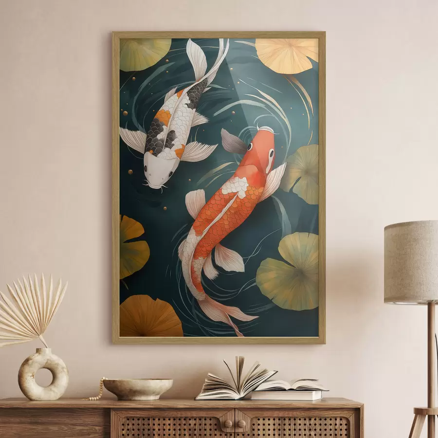 Papier peint Koi d'Orient f51077