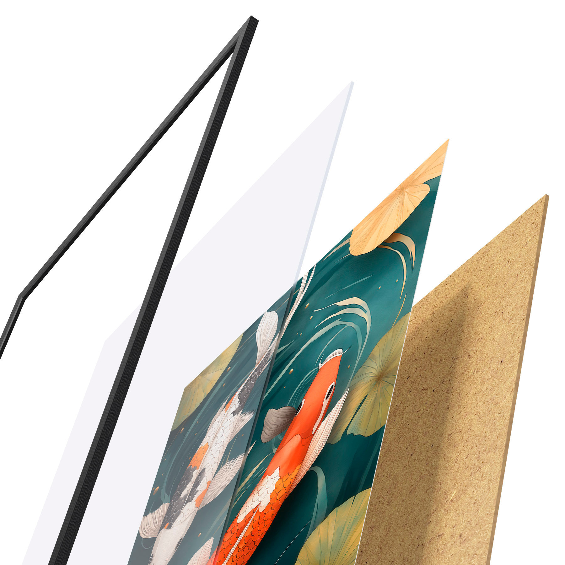 Poster Koi d'Orient f51077