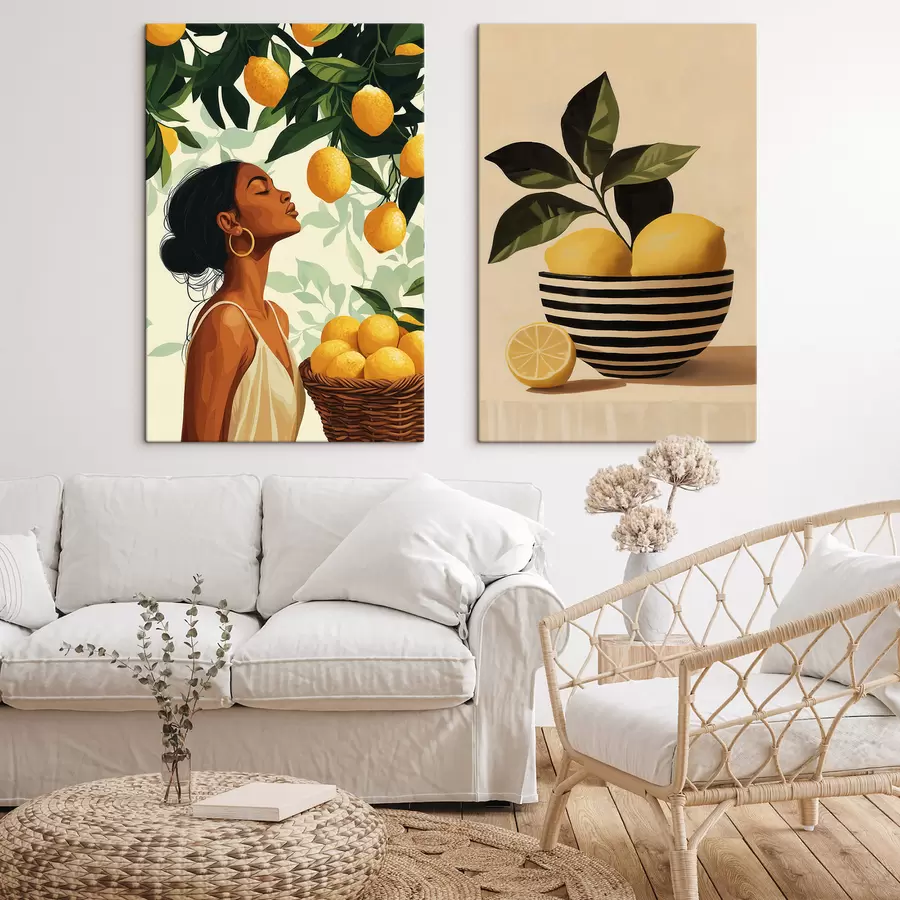 Tableau Citrons m31080