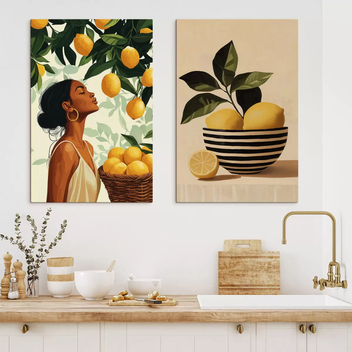 Tableau Citrons m31080