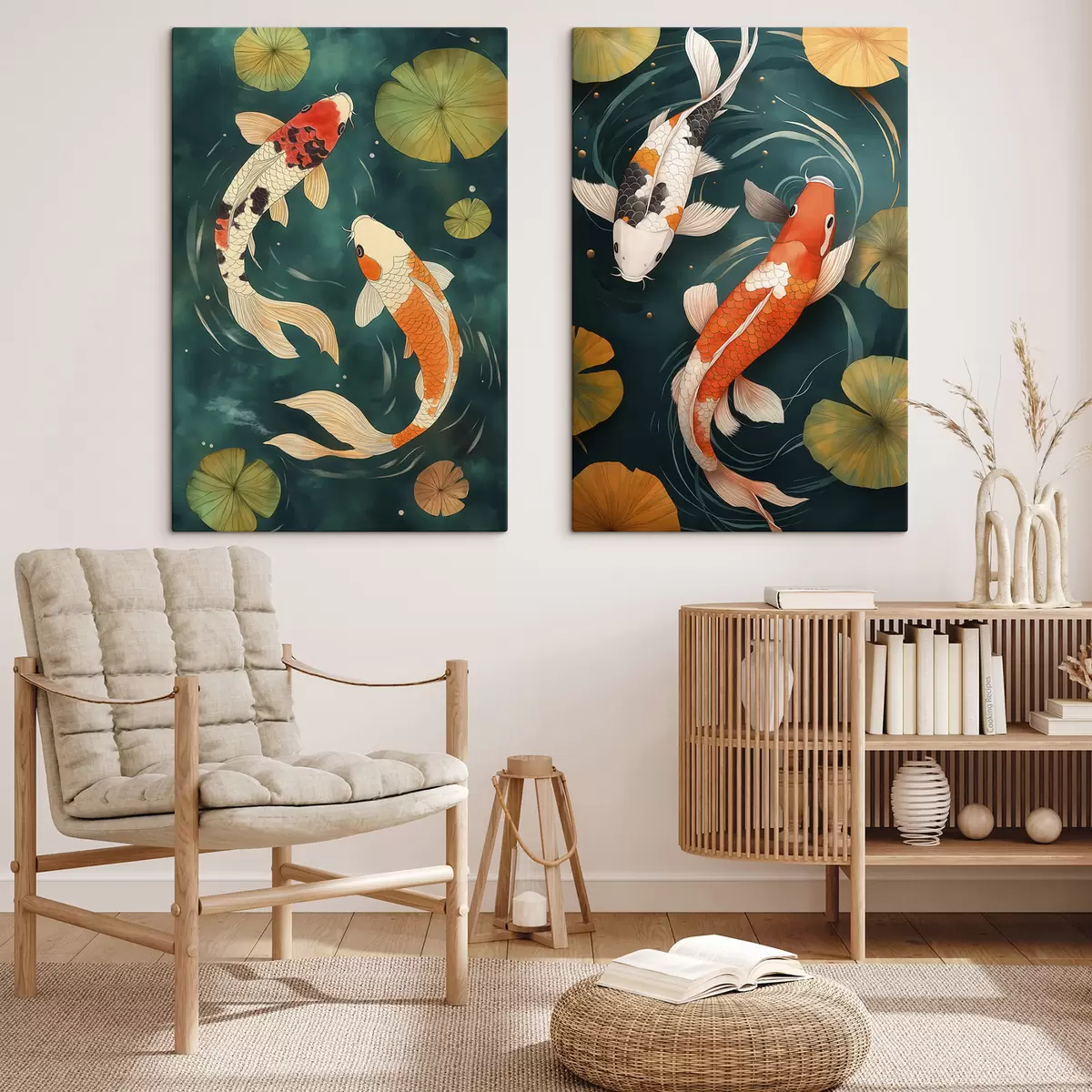 Tableau Koi d'Orient m31087