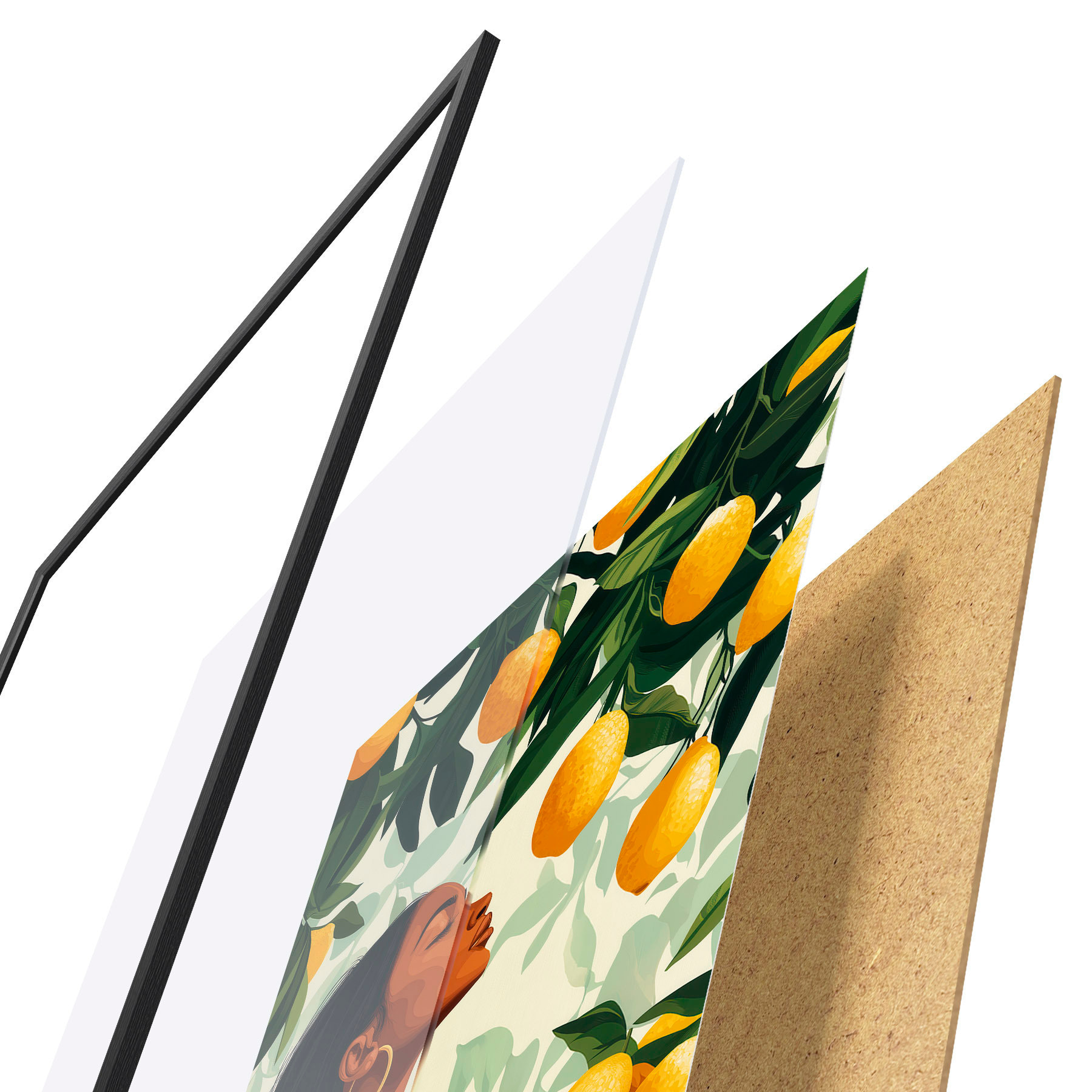 Poster Citrons d31080