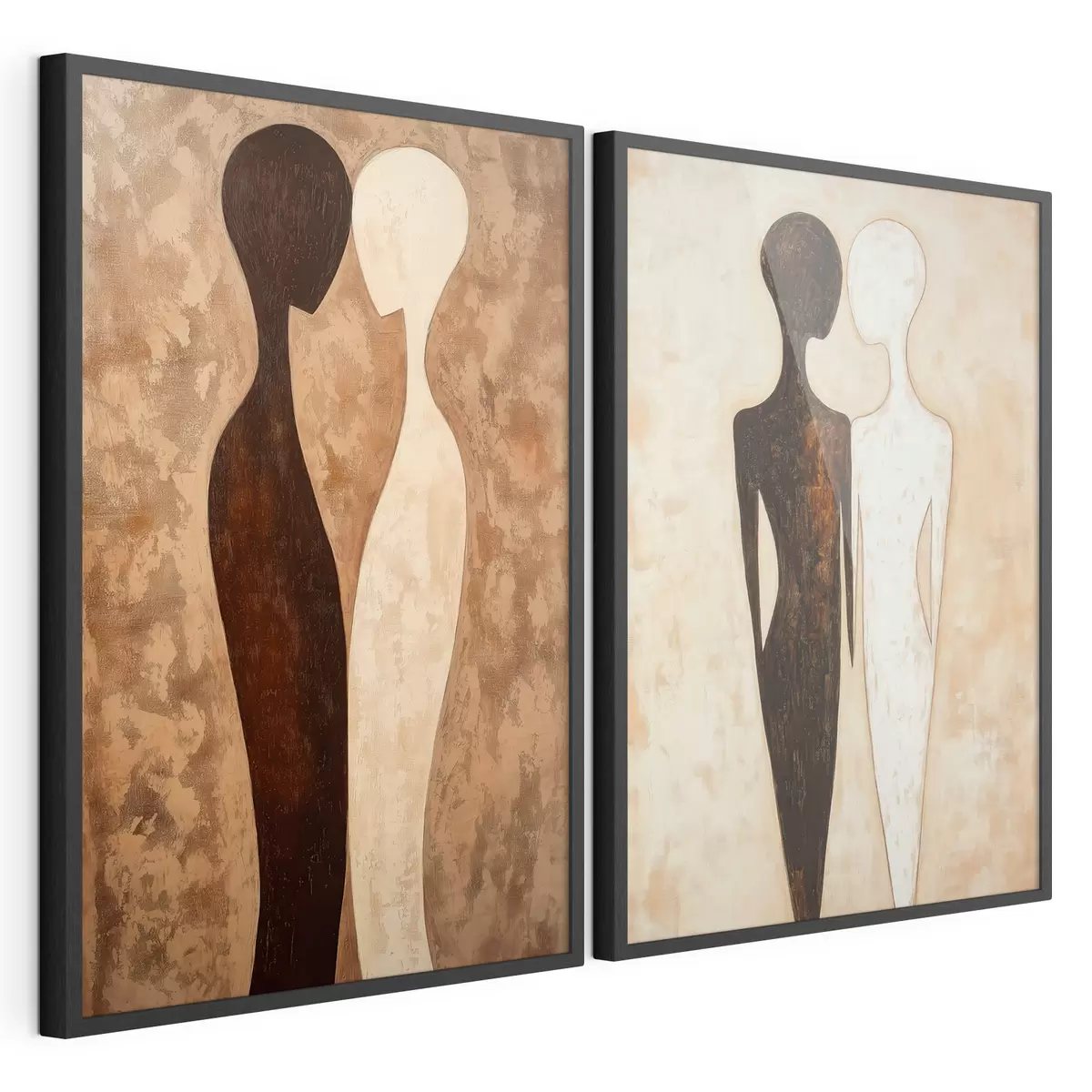 Poster Silhouettes abstraites d31082