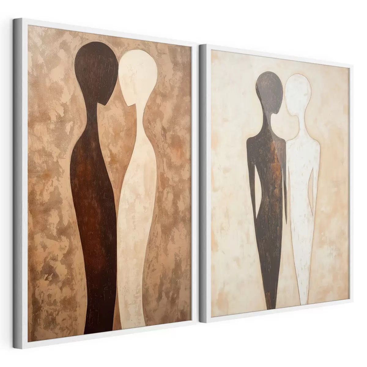 Poster Silhouettes abstraites d31082