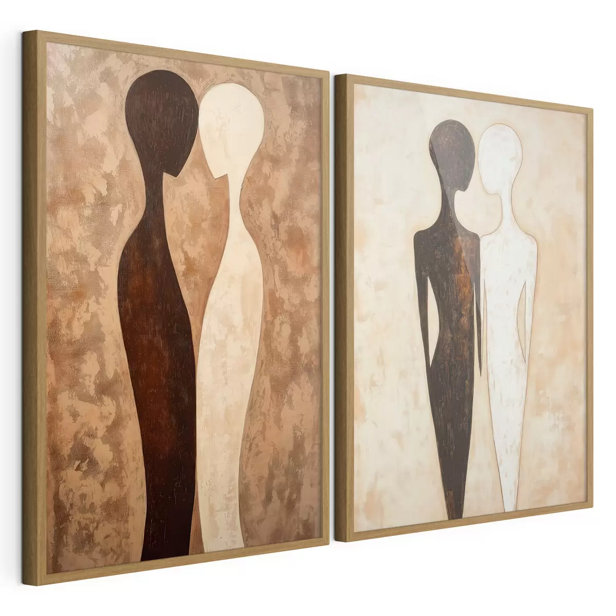 Poster Silhouettes abstraites d31082
