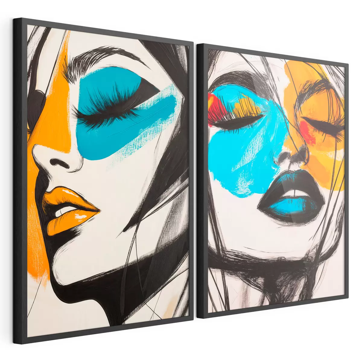 Poster Visages peints d31083