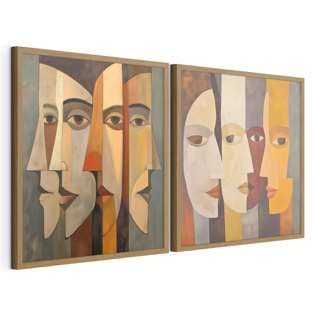 Poster Visages abstraits d31084