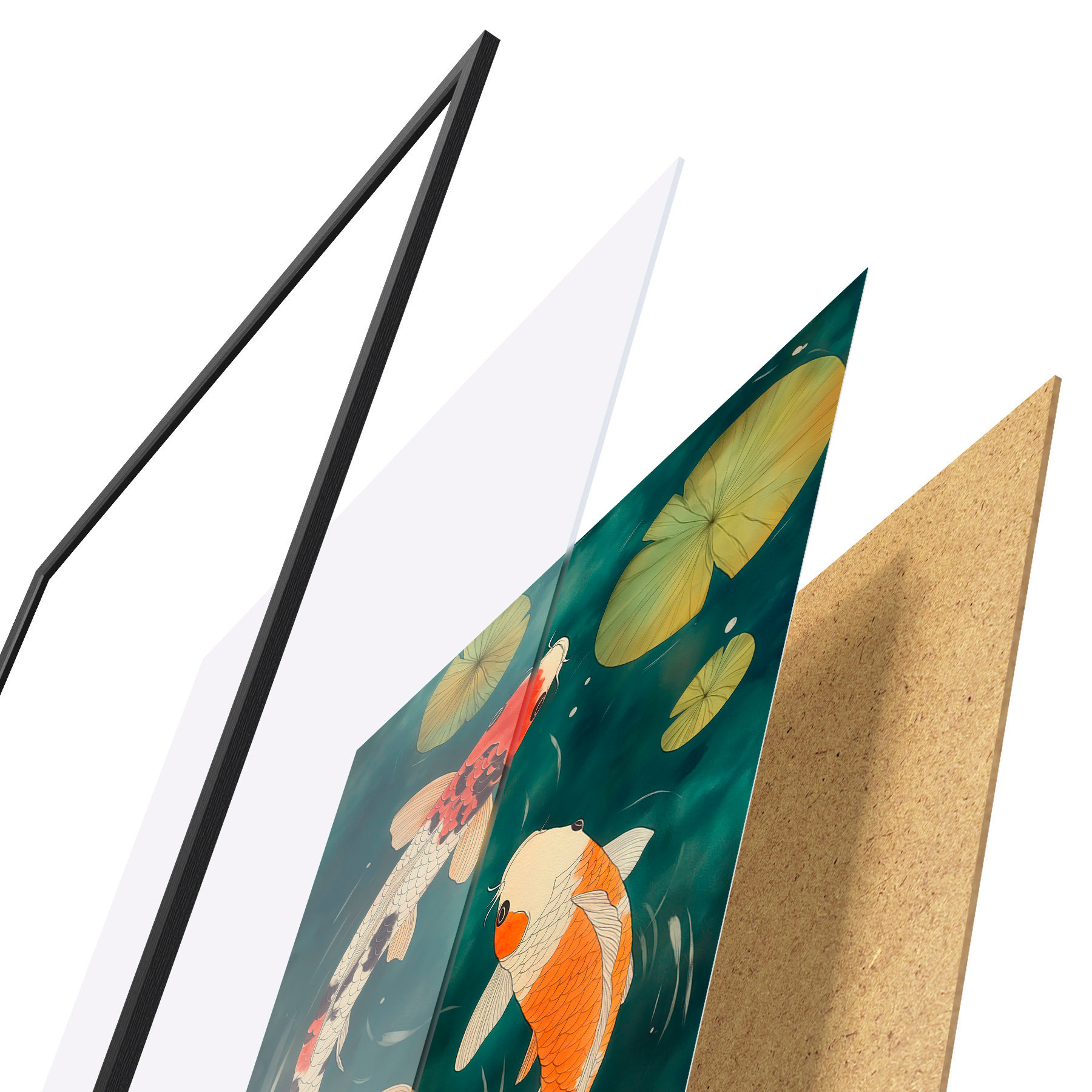 Poster Koi d'Orient d31087