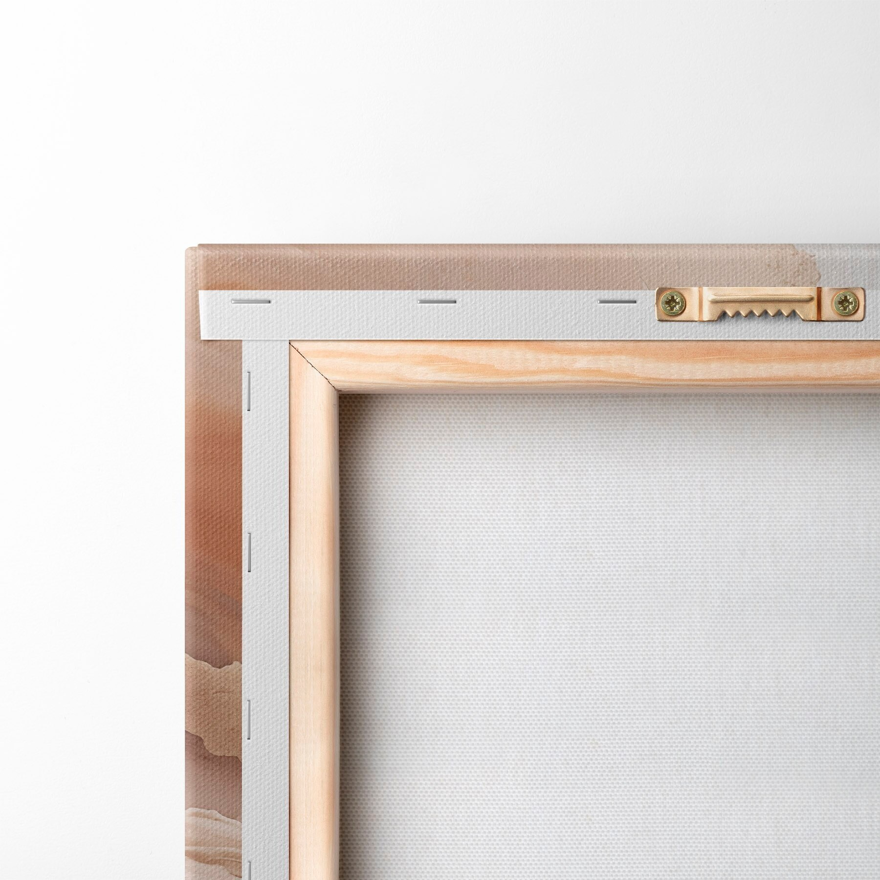 Tableau Couches de nacre beige à la texture fine s51084