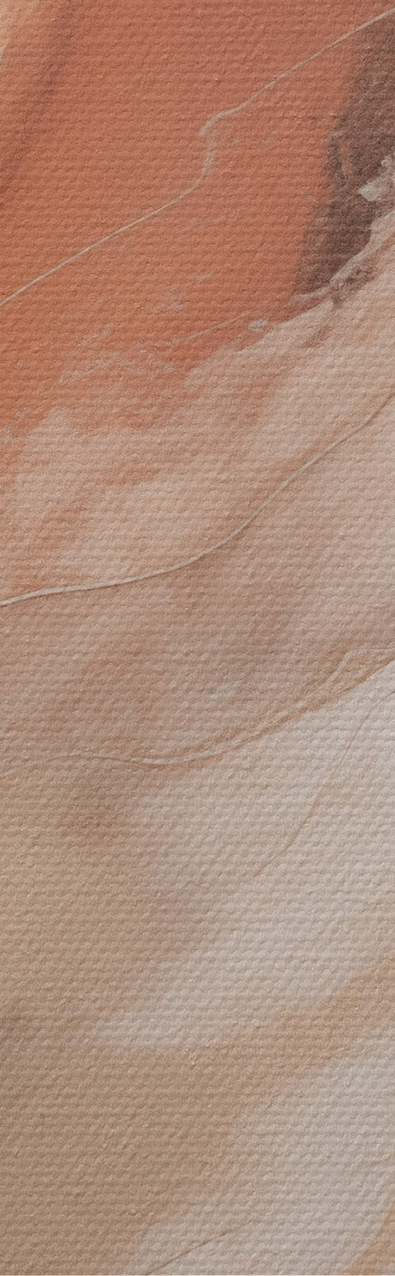 Tableau Vagues d'art fluide aux tons terracotta chauds s51085