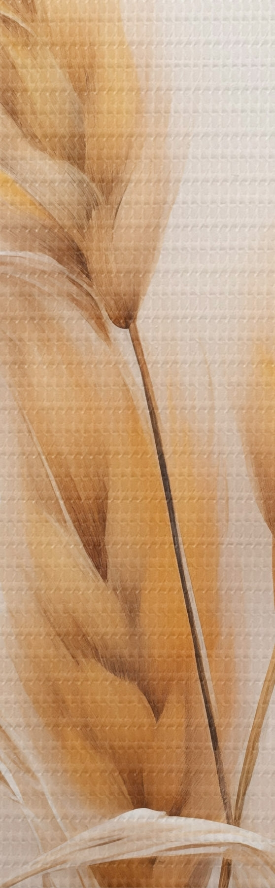 Tableau Herbe de la pampa duveteuse, style écologique s51093