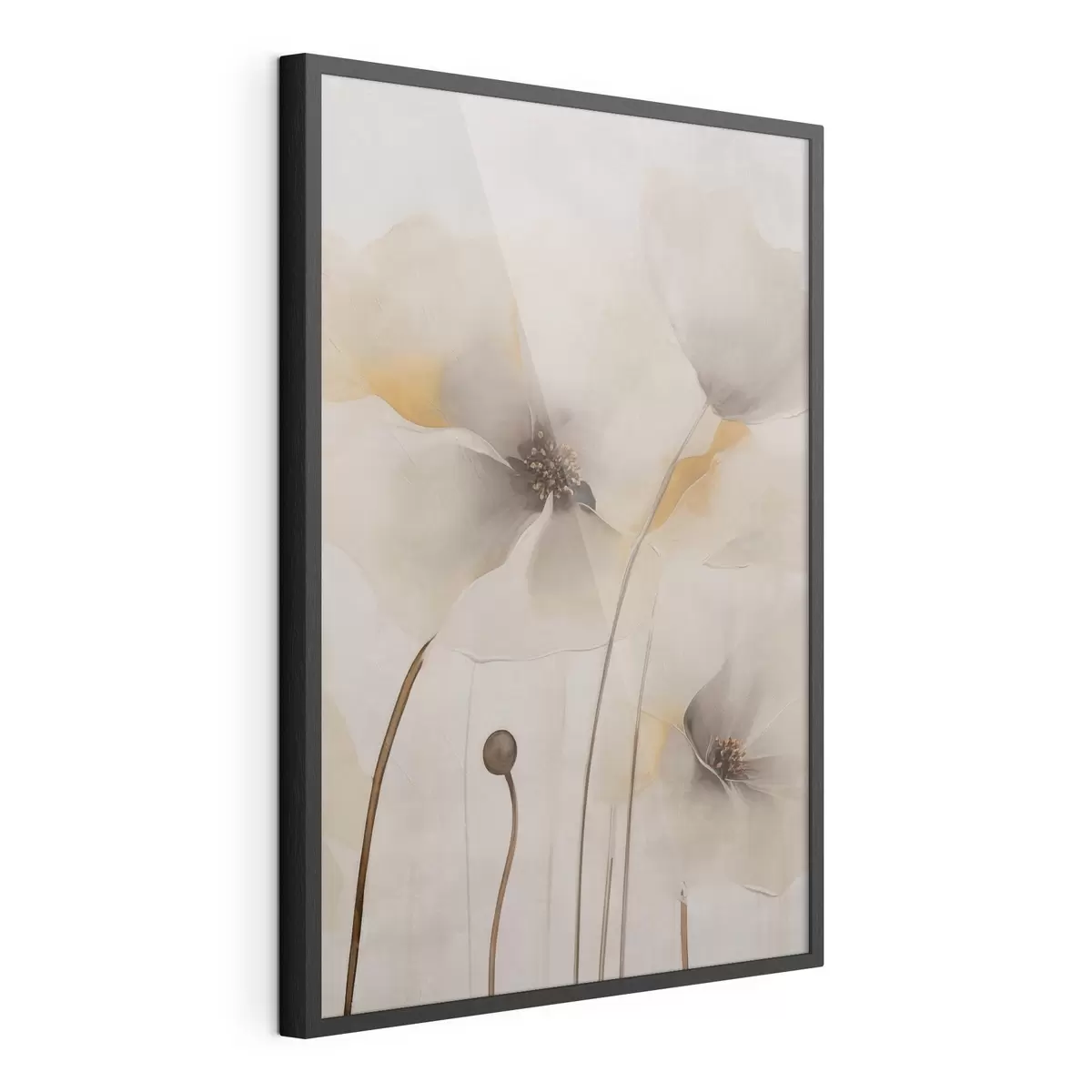 Poster Des coquelicots délicats aux tiges élancées f51089