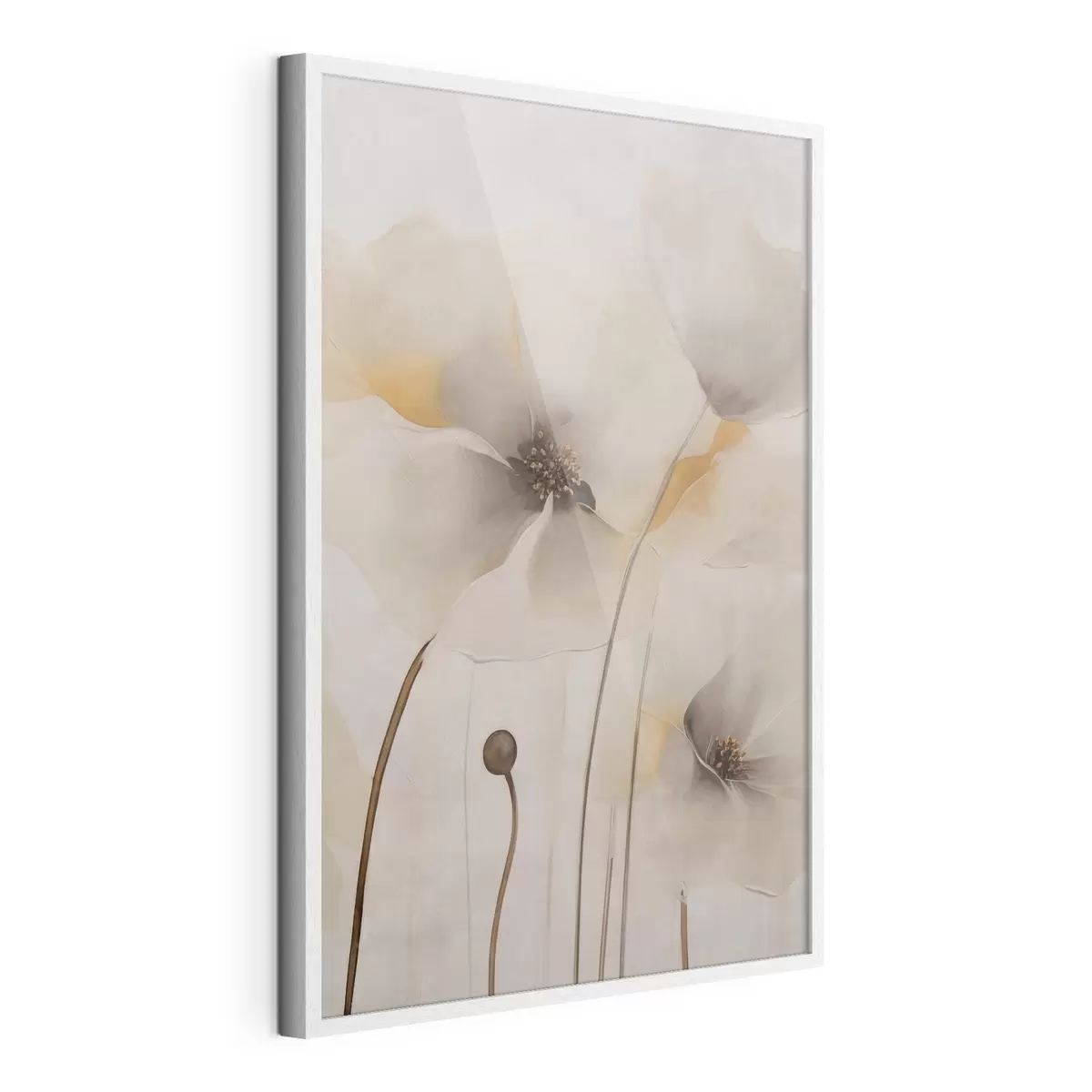 Poster Des coquelicots délicats aux tiges élancées f51089