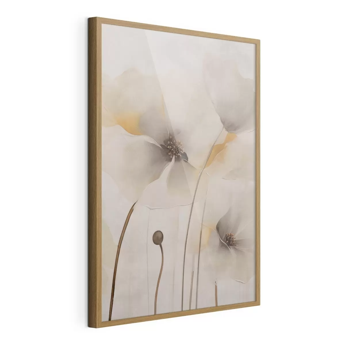 Poster Des coquelicots délicats aux tiges élancées f51089